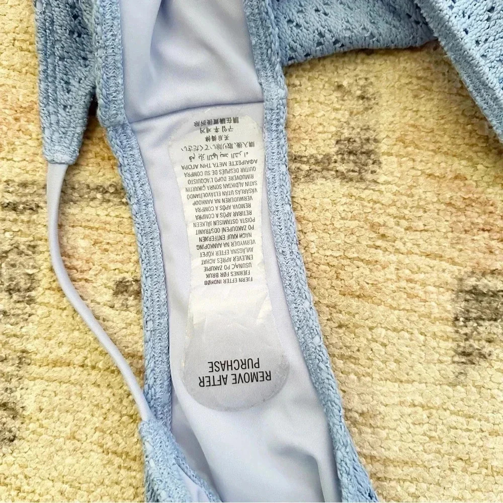 NWOT Hollister• Women's High-Leg Cheekiest Crochet Bikini Bottom size XL - Picture 5 of 8